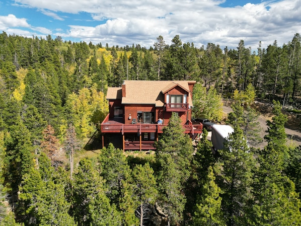 Coyote Cabin on 5 heavily wooded acres