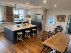 Modern kitchen with all new appliances