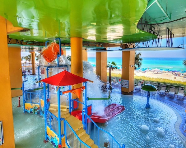 Complementary Aqua Park comes with our unit 