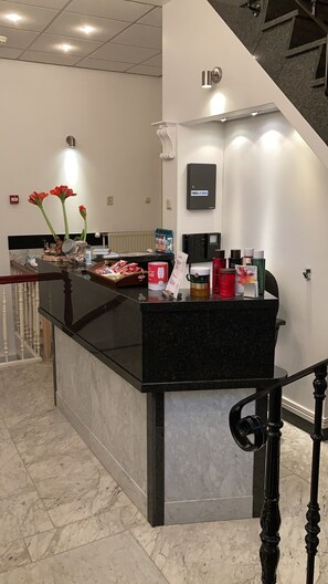 Interior entrance