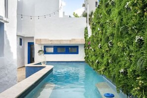 Private pool for your enjoyment inside our spacious residence