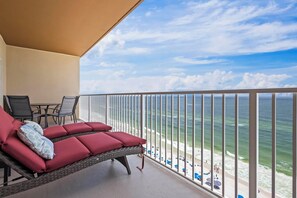 Private balcony