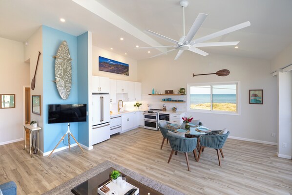 Open, airy, bright floor plan provides breathtaking ocean views from every angle