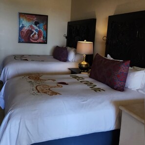 King size bed or two double beds upon request!