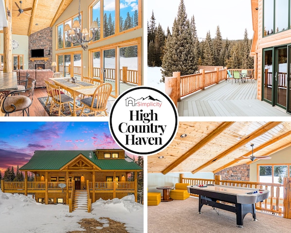 Welcome to the stunning High Country Haven in Fairplay, CO! The perfect blend of luxury and nature awaits you here!