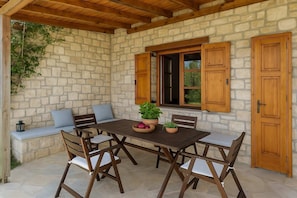 Exterior patio