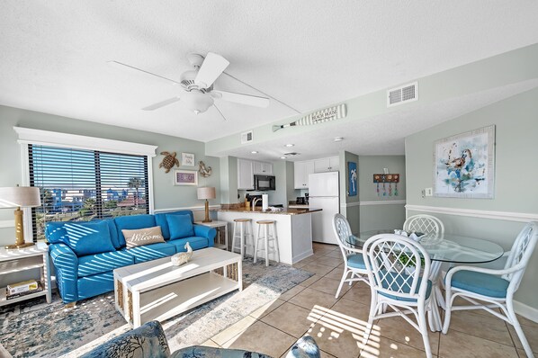 Enjoy a Relaxing Living Room After a Day at the Beach