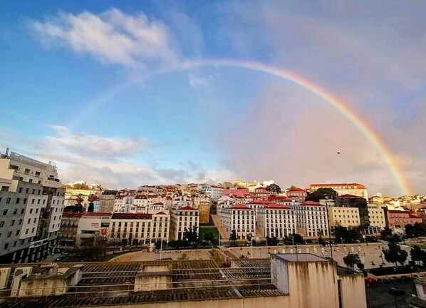 Vue depuis l’hébergement