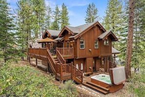 View of the back of the home