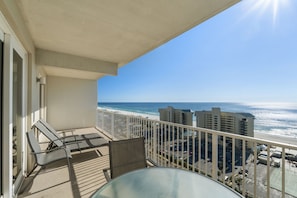 Privately Furnished Balcony with Ocean Views