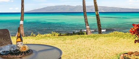 Coveted ground floor access to ocean front