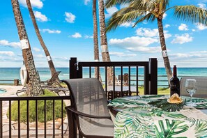 Pool views to your left