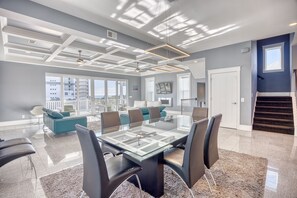 1st Floor Dining Room Showing 2nd Floor Stairs