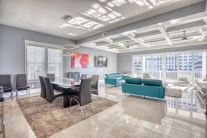 View of 1st Floor Dining Room And Living Room From Kitchen