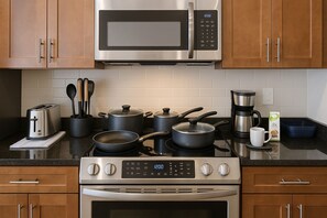 Cooking up love and laughter in our fully equipped kitchen