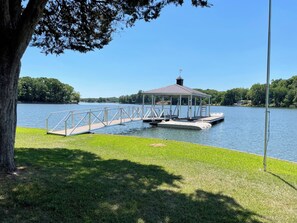 Dock with boat  parking