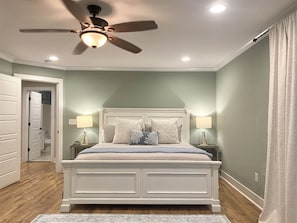 Master bedroom suite