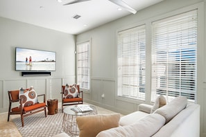 34 S. Briland Lane Carriage House - Rosemary Beach - Living Area