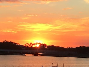 Vibrant sunsets