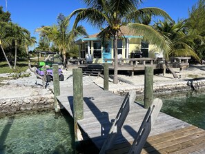 View from Dock at Back Porch

