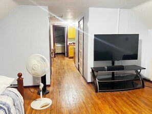 Photo Taken from the living room to the Kitchen and Bedroom
