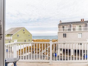 Ocean view from living room & deck