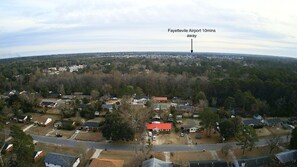 Fayetteville Regional Airport 10 mins away