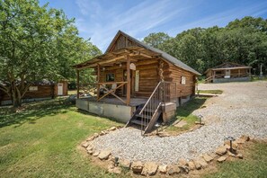 A true log cabin!