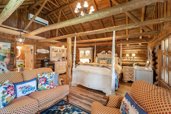 Stylish king size bed