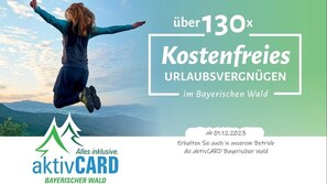 Ferienwohnung Staffelberg (Hauzenberg)-aktivCARD