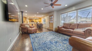 Enjoy the spacious and open concept living space
