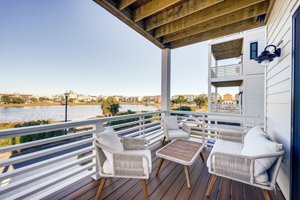 Carolina Beach Vacation Rental | 5BR | 6BA | Step-Free Access Via Elevator