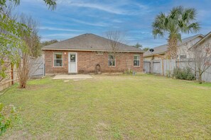 Fenced-In Backyard