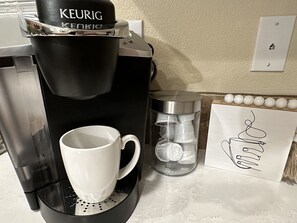 Kaffe och/eller kaffebryggare