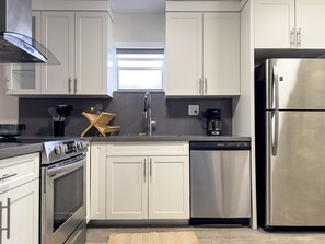 Embrace your inner chef in our stylish and practical kitchen.