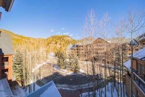 Upper level balcony views #winter