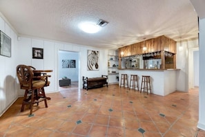 Bar view with Chess table