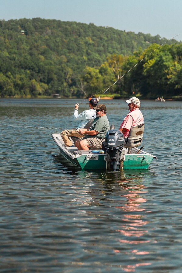 Front row seat from the Trout Lodge at Two Rivers