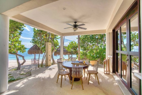 Outdoor dining