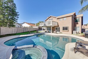 Private Backyard Pool | Self Check-In | Pet Friendly w/ Fee | 4 Mi to Downtown