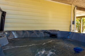 The Bubbly Hot Tub is perfect for relaxing!