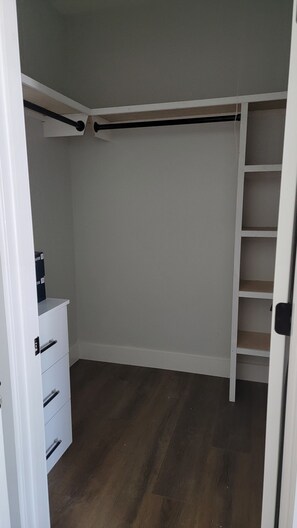 closet in king bedroom 2nd floor