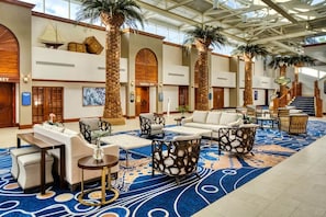 Lobby seating area