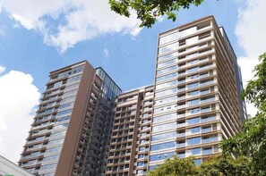 施設の正面
