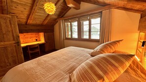 Warm Wooden Bedroom