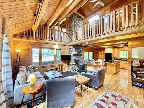 Cedar Lodge Living Area