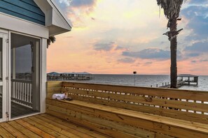 Open Air Deck with Seating