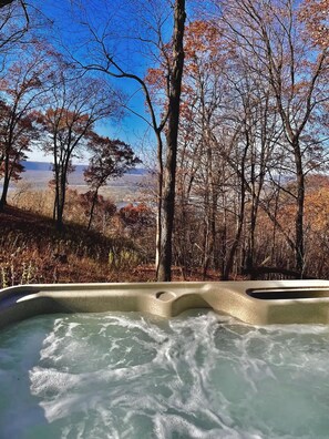 Bain à remous extérieur