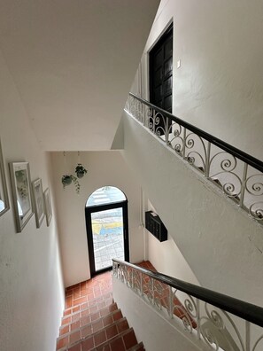 Interior stairwell.