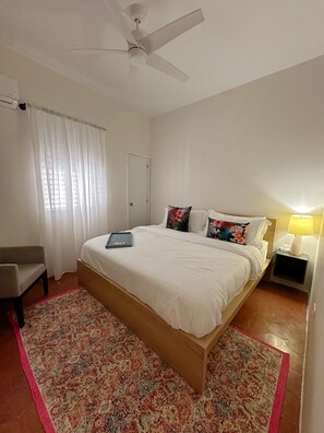 Bedroom #2 with king bed.